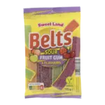 Sweet-Land belts sour fruit gum 4 flavours