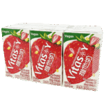 Vitasoy sojamelk met aardbeiensmaak