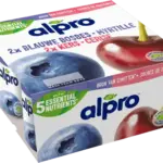Alpro yoghurt bosbes en kers