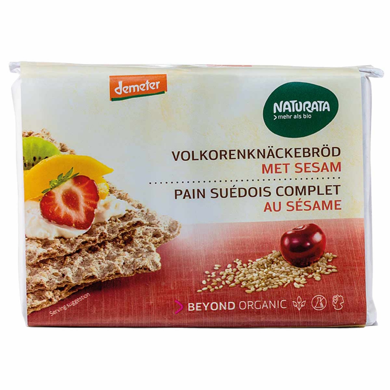 Naturata volkorenknäckebröd sesam