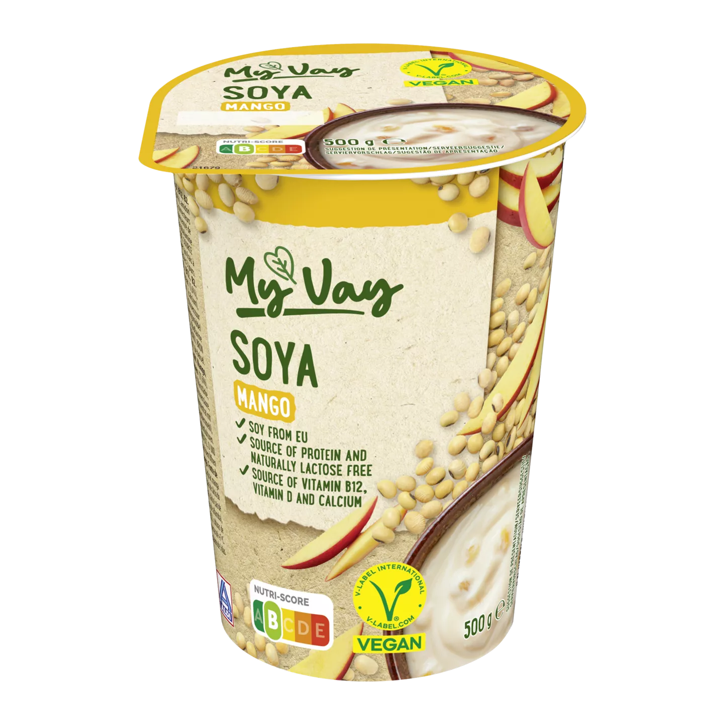 My Vay soja yoghurt mango