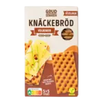 Goud Gebakken knäckebröd volkoren