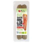 Wheaty vegan seitan worst super griller