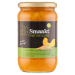 Smaakt linzen-pompoensoep