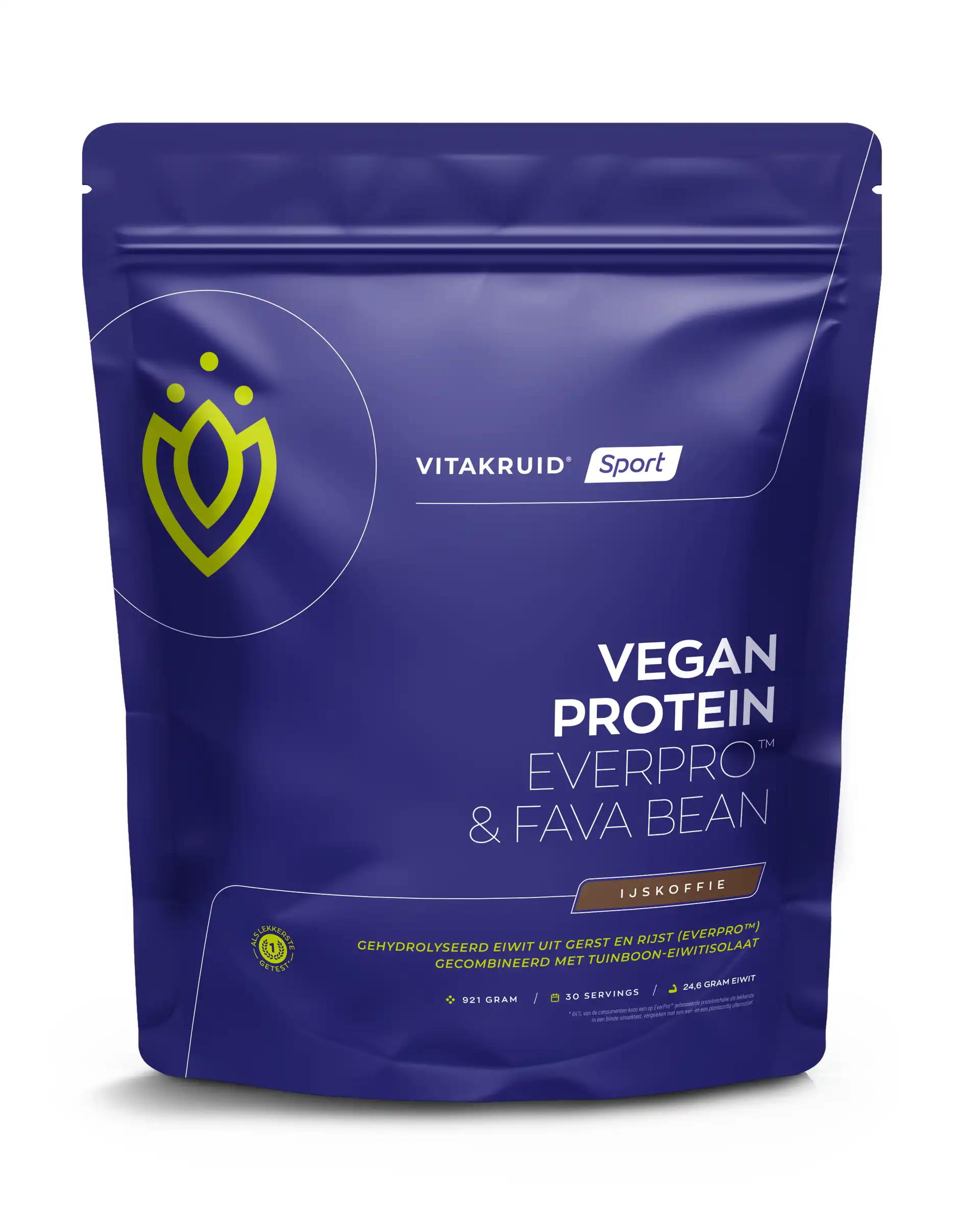 Vitakruid vegan protein everpro & fava bean ijskoffie