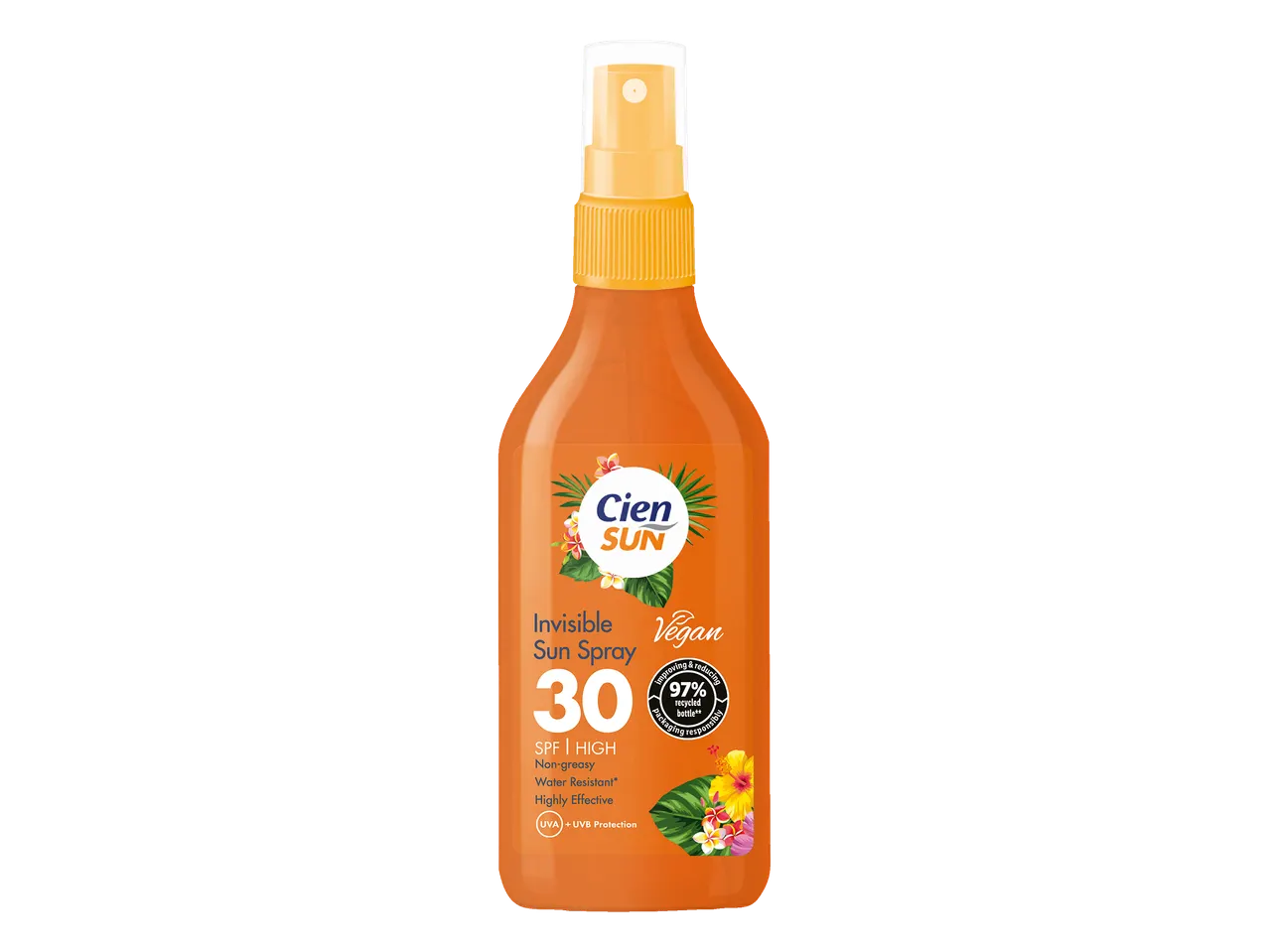 Cien Sun onzichtbare zonnebrandspray spf30