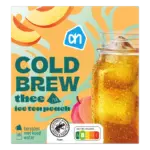 AH cold brew ice tea peach