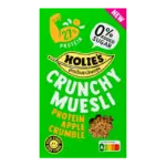 Holie's crunchy muesli protein apple crumble