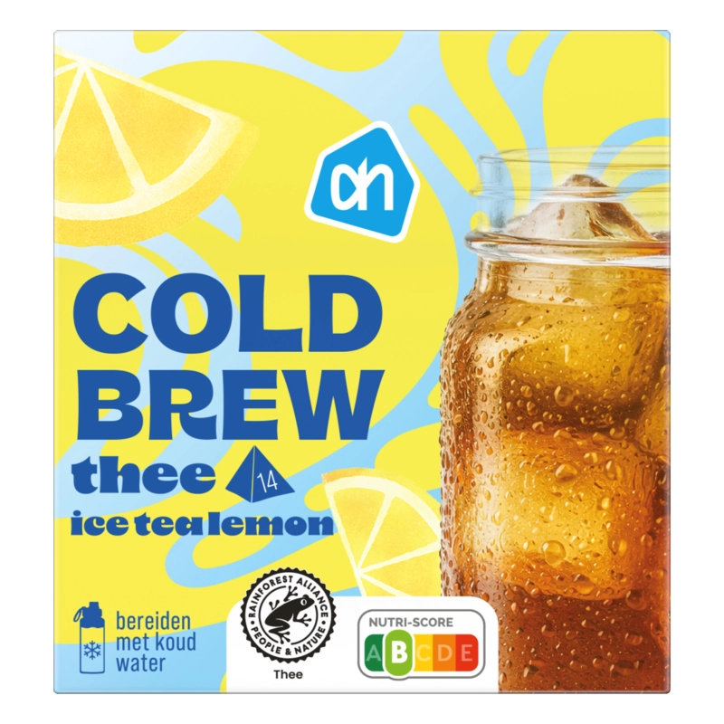 AH cold brew ice tea lemon