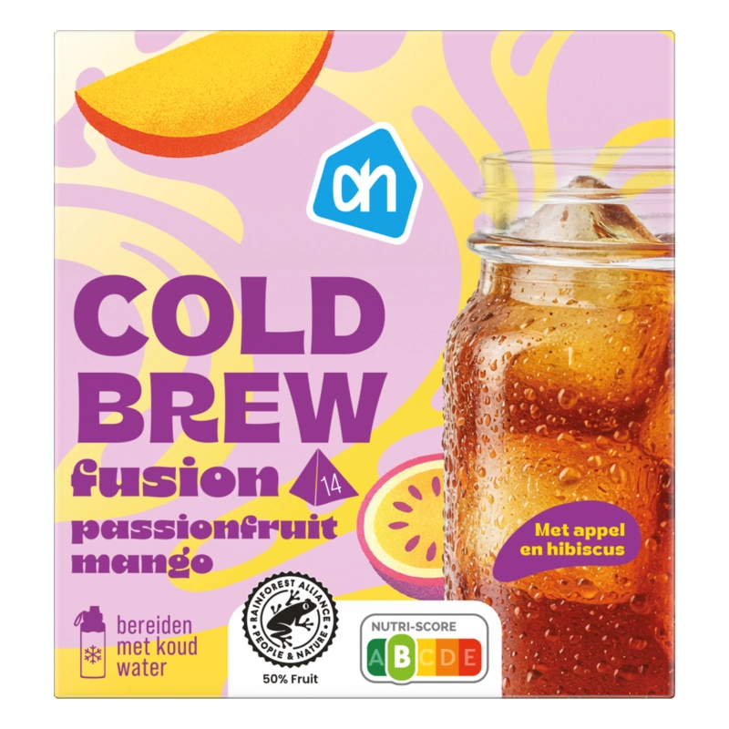 AH cold brew fusion passionfruit mango