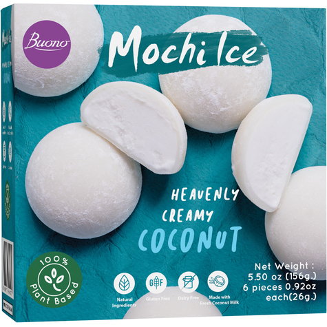 Buono mochi ice coconut
