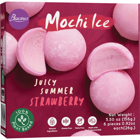 Buono mochi ice strawberry