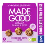 Made Good organic granola bites chocolate berry twist