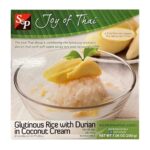 S&P Joy of Thai glutinous rice with durian in coconut cream