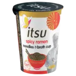 Itsu spicy ramen noodles & broth cup
