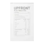 Upfront electrolytes neutraal