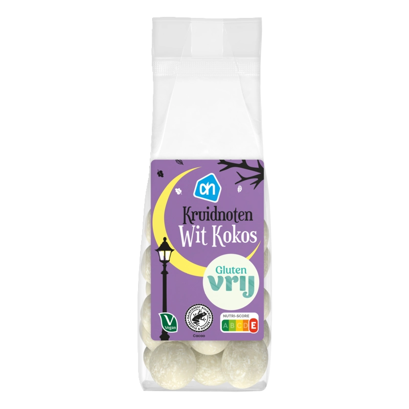 AH glutenvrij kruidnoten wit kokos