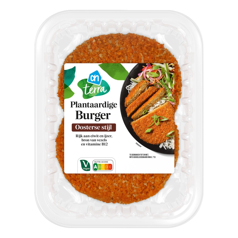 AH Terra plantaardige oosterse burger