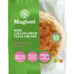 Magioni mini bloemkool pizzabodem met tomatensaus
