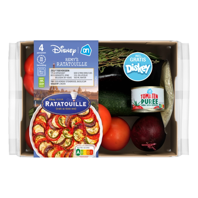 AH Disney remy's ratatouille verspakket