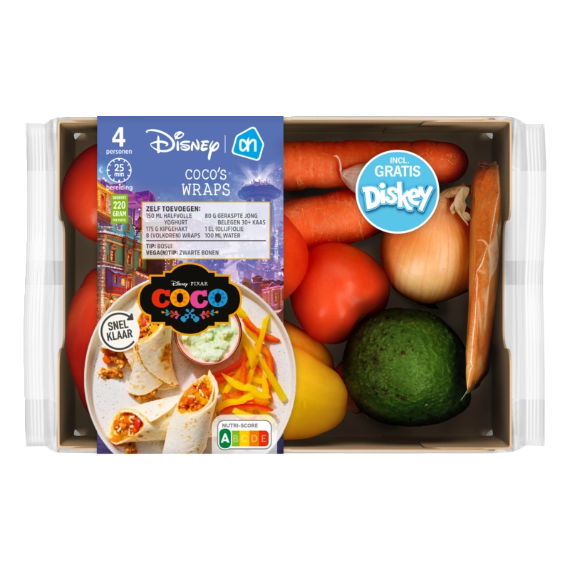AH Disney verspakket coco's wraps