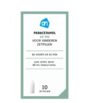 AH paracetamol 60 mg zetpillen kind