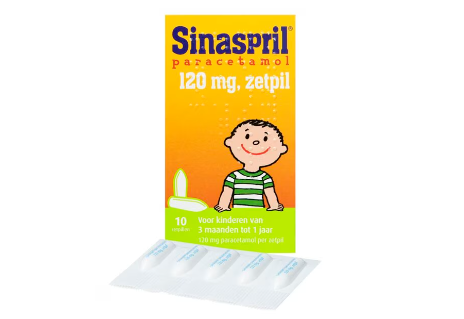 Sinaspril paracetamol zetpil 120 mg