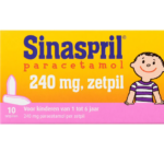 Sinaspril paracetamol zetpil 240 mg