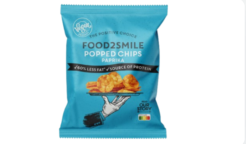 Food2Smile Popped Chips Paprika
