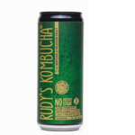Rudy's Kombucha Matcha & Passion Fruit