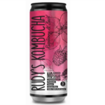 Rudy's Kombucha Framboos & Basilicum