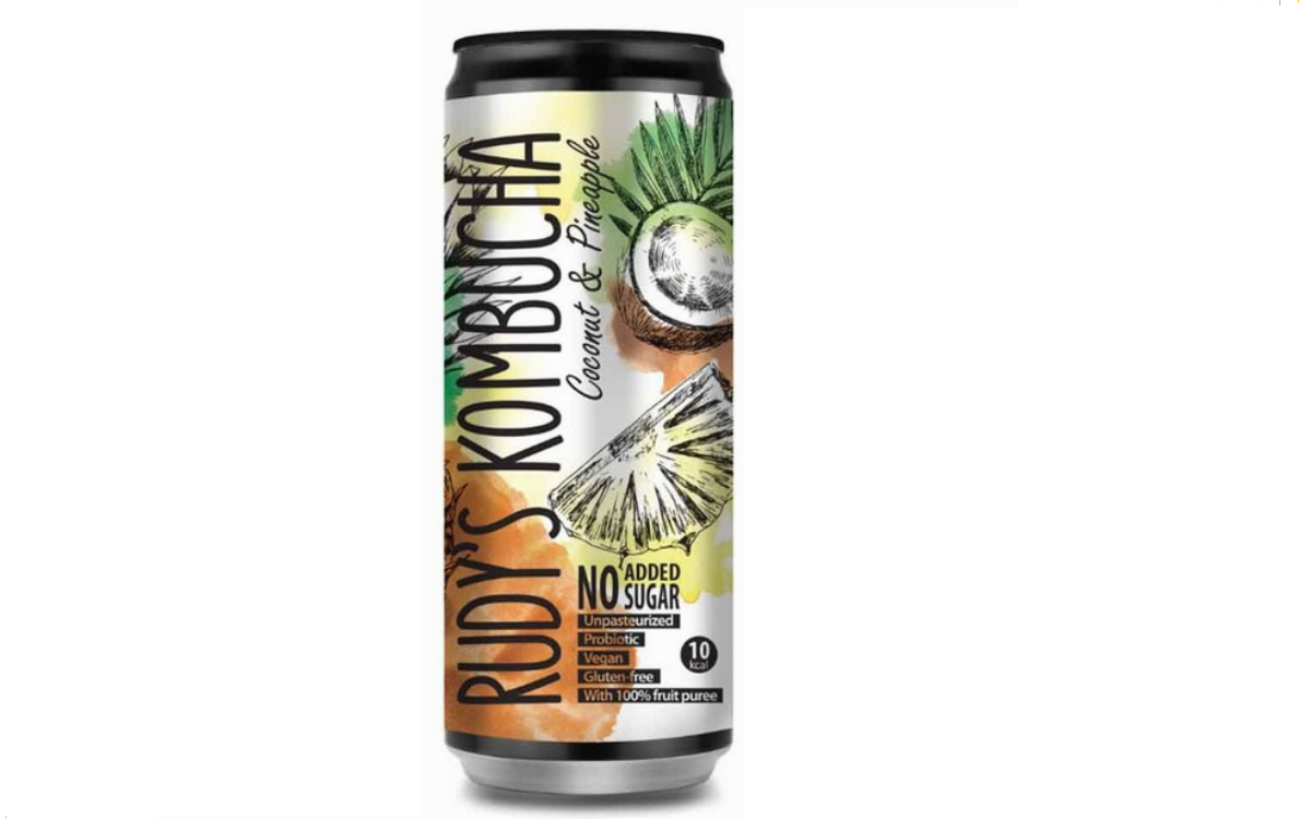 Rudy's Kombucha Kokos & Ananas
