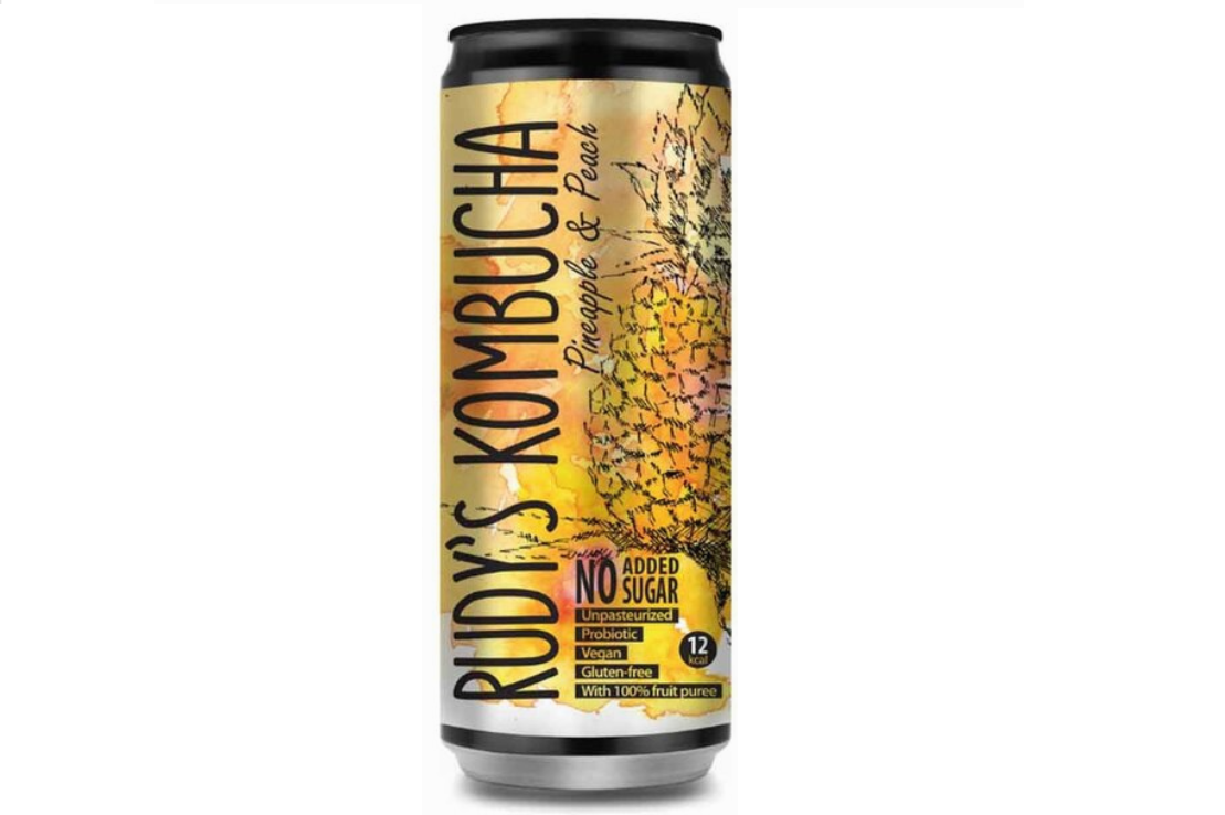 Rudy's Kombucha Ananas & Perzik