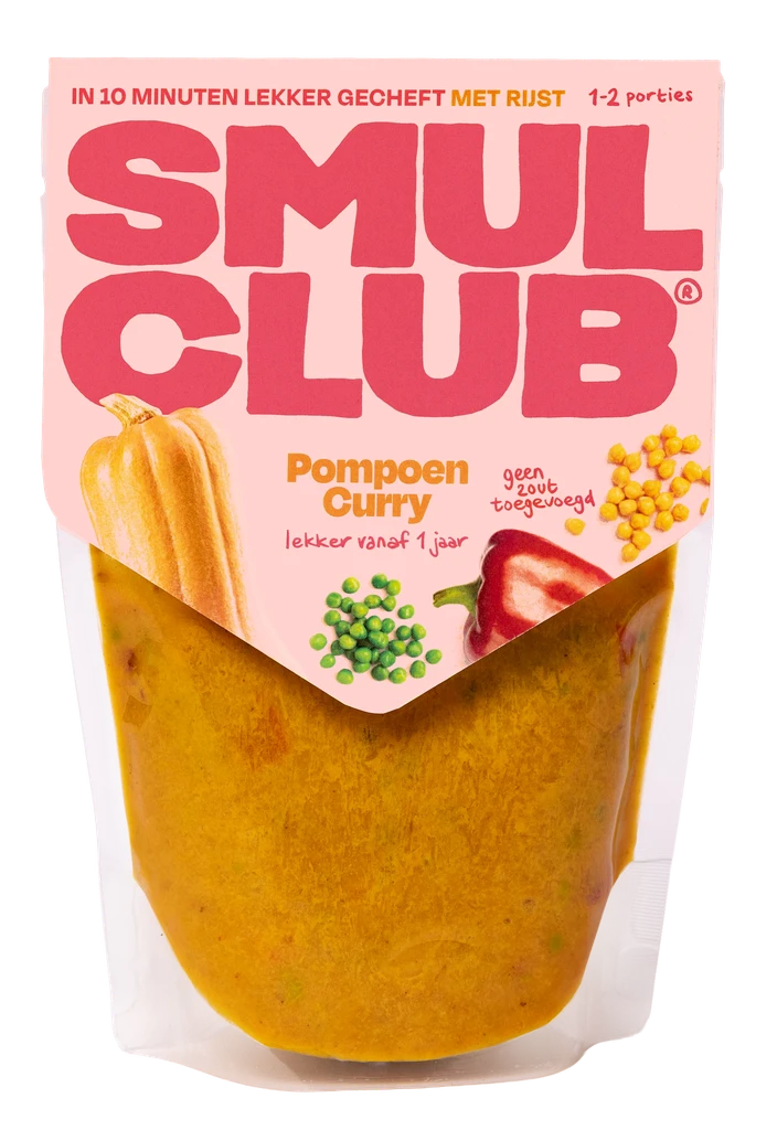 SmulClub pompoen curry