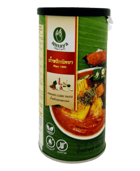 Nittaya panang curry pasta vegan