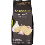 Laurieri scrocchi con aglio with garlic