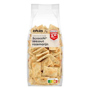 Plus scrocchi rozemarijn zeezout