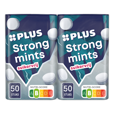 Plus strong mints