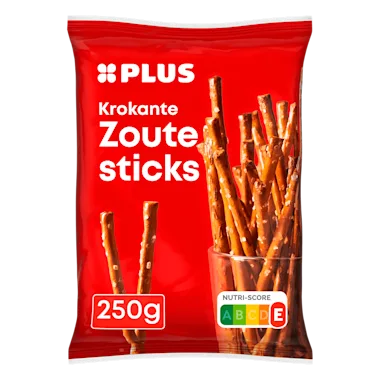 Plus zoute sticks