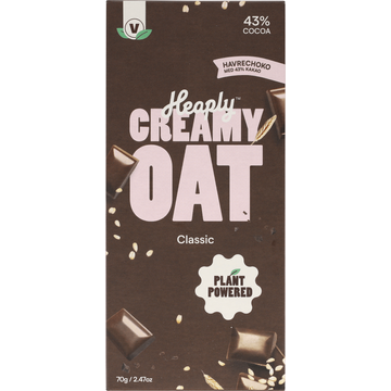 Heaply glutenvrije haver chocoladereep creamy oat classic