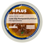 Plus luxe dip pompoenhummus met vijg