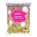 Plus popcorn zoet & zout