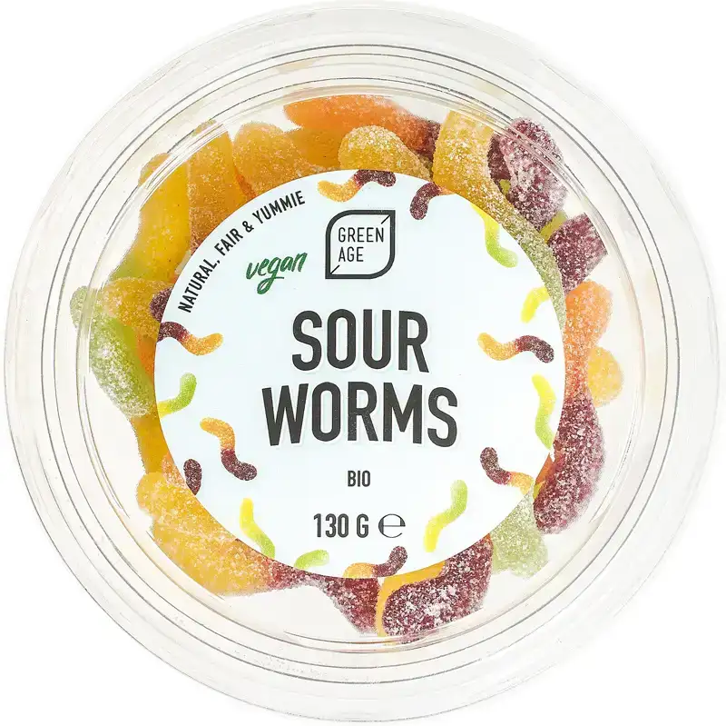 Green Age sour worms