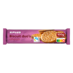 Plus biscuit duo's cacao fairtrade