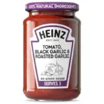Heinz pastasaus tomaat, zwarte knoflook en geroosterde knoflook
