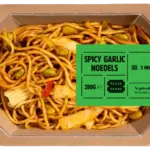 Plaza Foods spicy garlic noedels