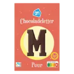 AH chocoladeletter puur
