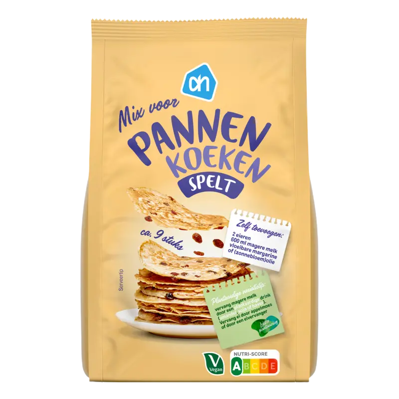 AH mix voor pannenkoeken spelt