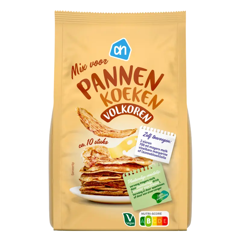 AH mix voor pannenkoeken volkoren