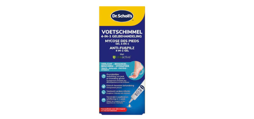 Dr. Scholl's Voetschimmel 4-in-1 Gelbehandeling